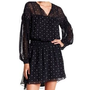 Joie Academia‎ Silk dress Blouson sleeves size M